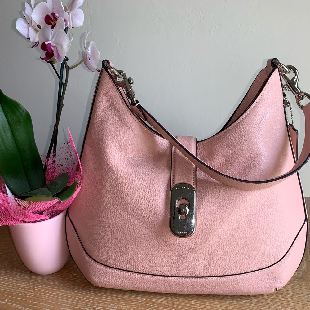 🌸SALE!💐COACH - Pebble Leather Amber Shoulder Bag